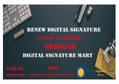 Buy Apply Online Renew Digital Signature Certificate 