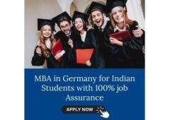 MBA in Germany for Indian Students with 100% job Assurance