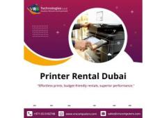 Do Printer Rentals in Dubai Offer Flexible Terms?