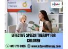 Effective Speech Therapy For Children
