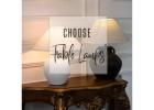 Table and Desk Lamps Timeless Grace for your Table