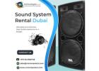 How Reliable is Sound System Rental for Weddings in Dubai?