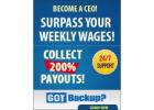Backup and get paid