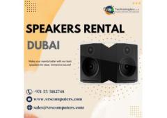 How Much Does Speaker Rental Cost in Dubai?