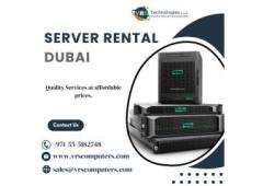 Why Choose Server Rental for Your Dubai Ventures?
