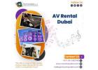 Where to Rent AV Equipment for Events in Dubai?