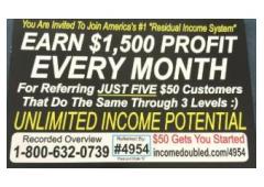 Double Your Income $50 Start-Up